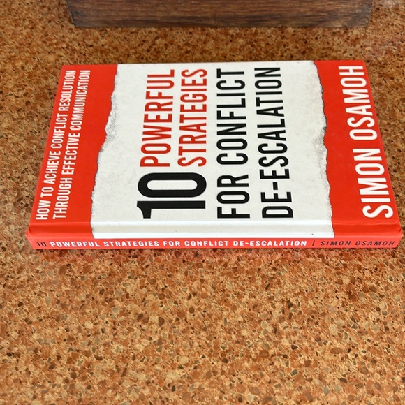 10 Powerful Strategies For Conflict De-Escalation by Simon Osamoh, Hardback book - Picture 2 of 7